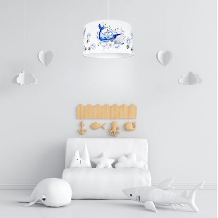 Children's chandelier OCEAN 1xE27/60W/230V