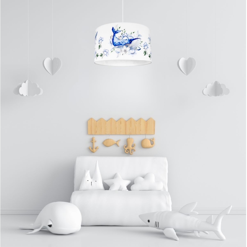 Children's chandelier OCEAN 1xE27/60W/230V