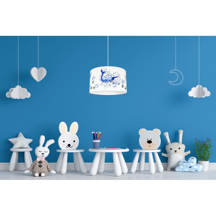 Children's chandelier OCEAN 1xE27/60W/230V