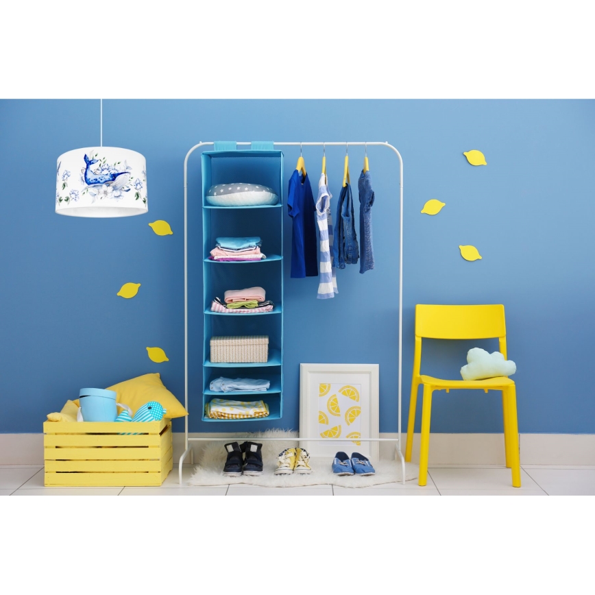 Children's chandelier OCEAN 1xE27/60W/230V