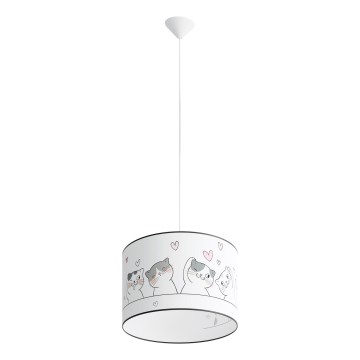 Children's chandelier on a string CAT 1xE27/15W/230V d. 40 cm cat