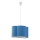 Children's chandelier on a string CLOUD 1xE27/25W/230V blue