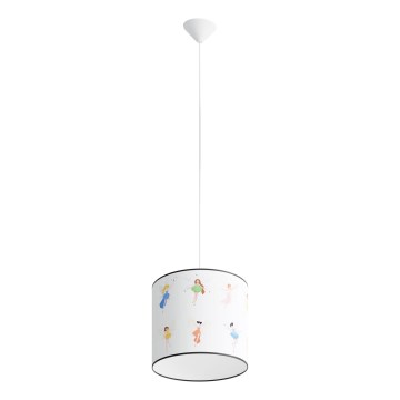 Children's chandelier on a string FAIRY 1xE27/15W/230V d. 30 cm fairy