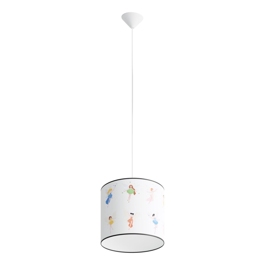Children's chandelier on a string FAIRY 1xE27/15W/230V d. 30 cm fairy