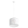 Children's chandelier on a string PRINCESS 1xE27/15W/230V d. 40 cm princess