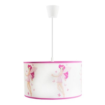 Children's chandelier on a string PRINCESS 1xE27/60W/230V
