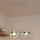 Children's chandelier on a string STARS 2xE27/15W/230V turquoise/white