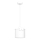 Children's chandelier on a string SWEET 1xE27/15W/230V white/butterfly
