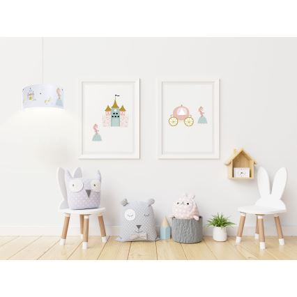 Children's chandelier on a string SWEET DREAMS 1xE27/60W/230V d. 30 cm