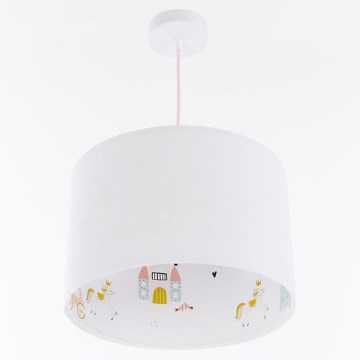 Children's chandelier on a string SWEET DREAMS 1xE27/60W/230V d. 30 cm