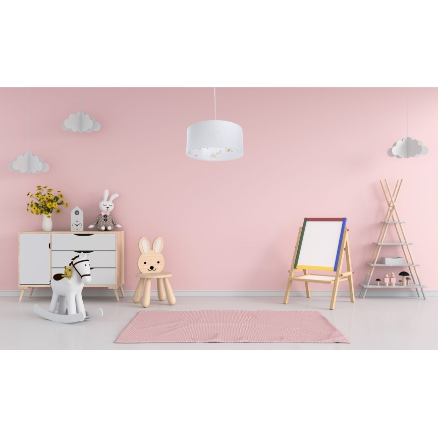 Children's chandelier on a string SWEET DREAMS 1xE27/60W/230V d. 30 cm