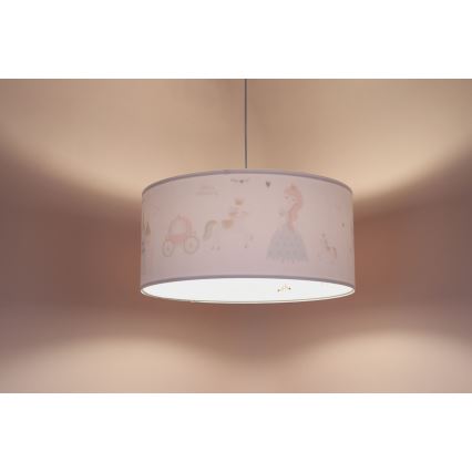 Children's chandelier on a string SWEET DREAMS 1xE27/60W/230V d. 30 cm