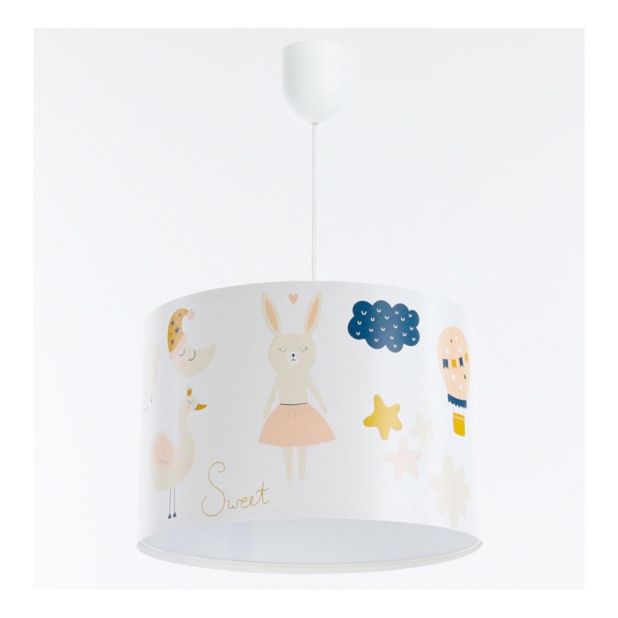 Children's chandelier on a string SWEET DREAMS 1xE27/60W/230V d. 30 cm