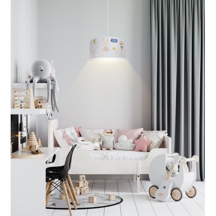 Children's chandelier on a string SWEET DREAMS 1xE27/60W/230V d. 30 cm