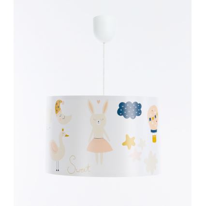 Children's chandelier on a string SWEET DREAMS 1xE27/60W/230V d. 30 cm
