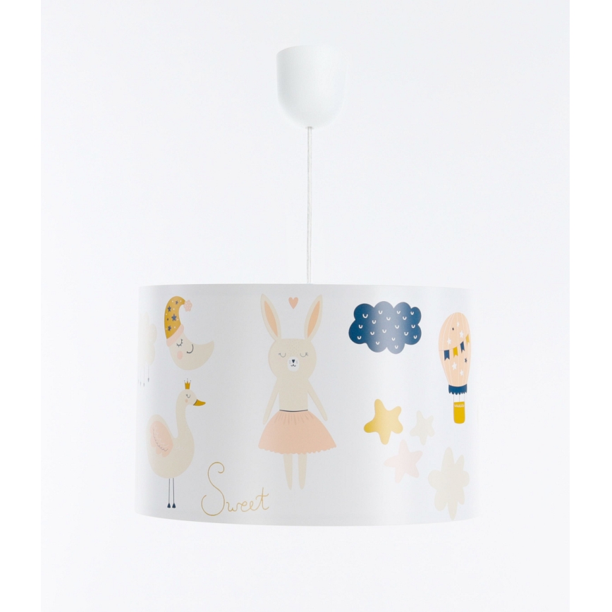 Children's chandelier on a string SWEET DREAMS 1xE27/60W/230V d. 30 cm