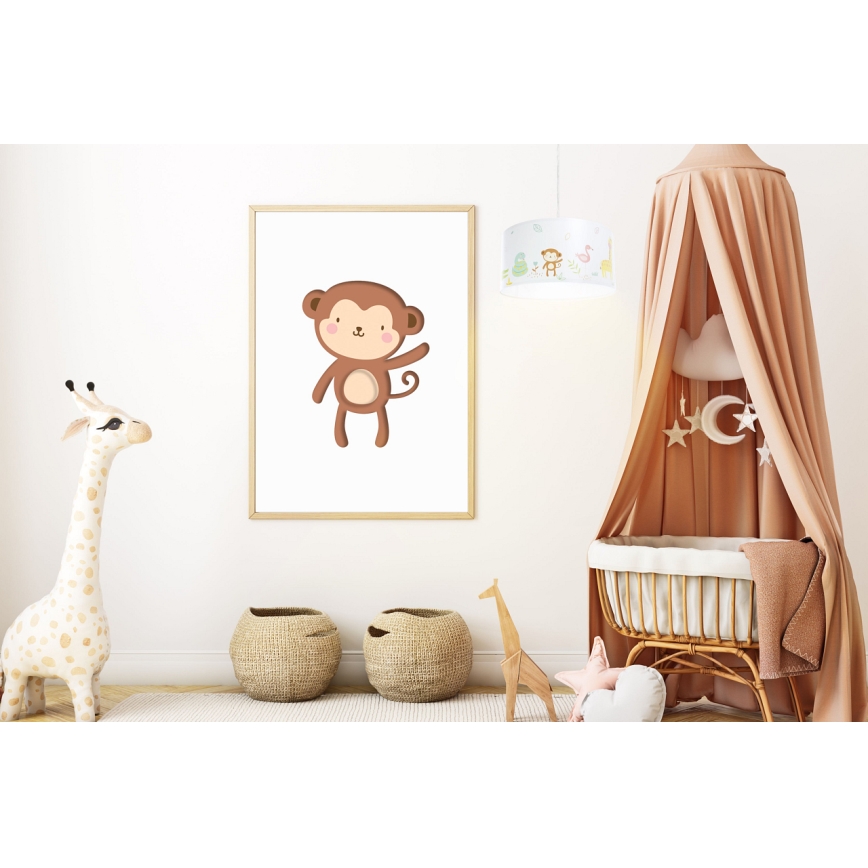 Children's chandelier on a string SWEET DREAMS 1xE27/60W/230V d. 30 cm
