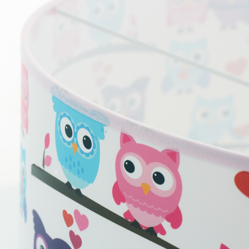Children's chandelier OWLS 1xE27/60W/230V