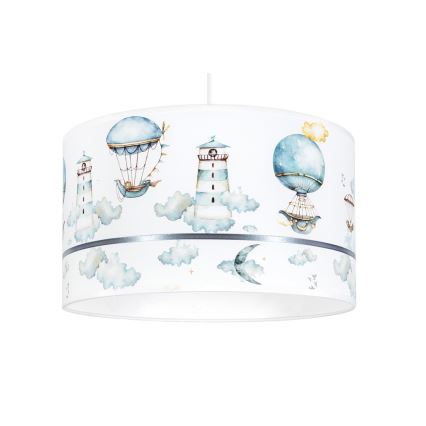Children's chandelier PIKKI 1xE27/60W/230V blue