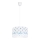 Children's chandelier PIKKI 1xE27/60W/230V blue