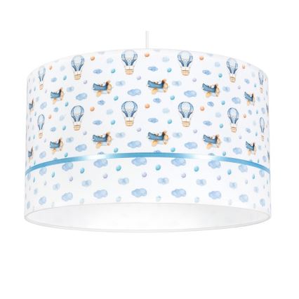 Children's chandelier PIKKI 1xE27/60W/230V blue
