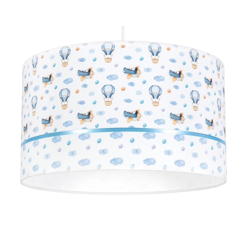 Children's chandelier PIKKI 1xE27/60W/230V blue