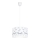 Children's chandelier PIKKI 1xE27/60W/230V grey