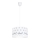 Children's chandelier PIKKI 1xE27/60W/230V grey