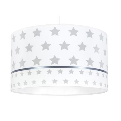 Children's chandelier PIKKI 1xE27/60W/230V grey