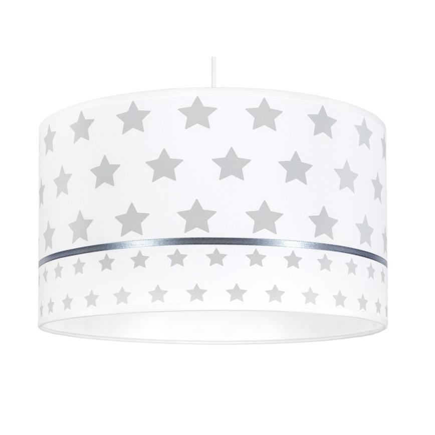 Children's chandelier PIKKI 1xE27/60W/230V grey