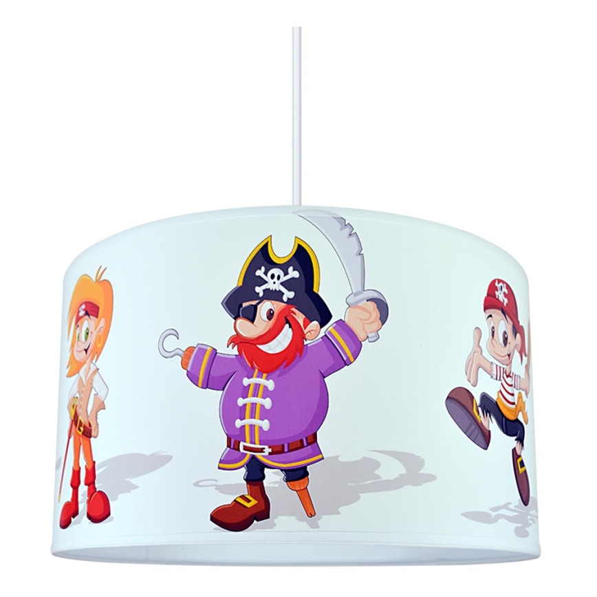 Children's chandelier PIRATEES 1xE27/60W/230V
