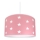 Children's Chandelier STARS PINK 1×E27/60W/230V