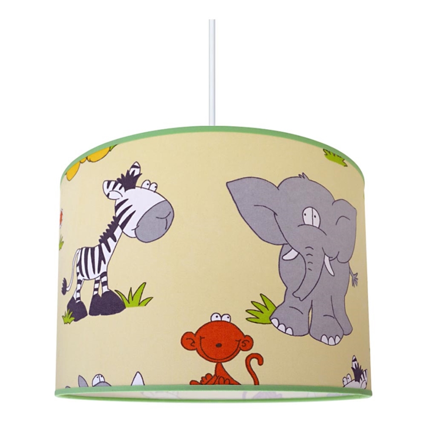 Children's chandelier ZOO 1xE27/60W/230V