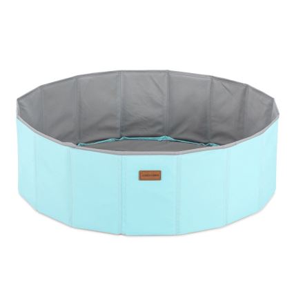 Children's dry pool with balls d. 80 cm blue/grey