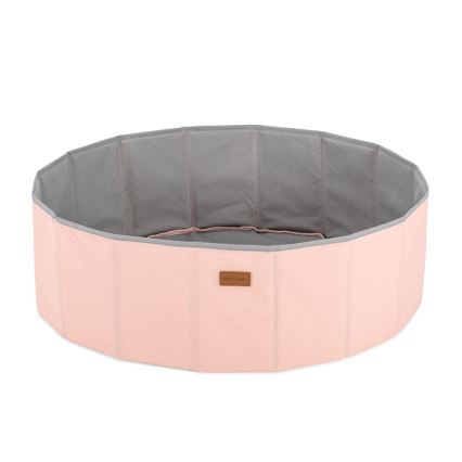 Children's dry pool with balls d. 80 cm pink/grey