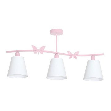 Children's light BUTTERFLY 3XE14/60W/230V