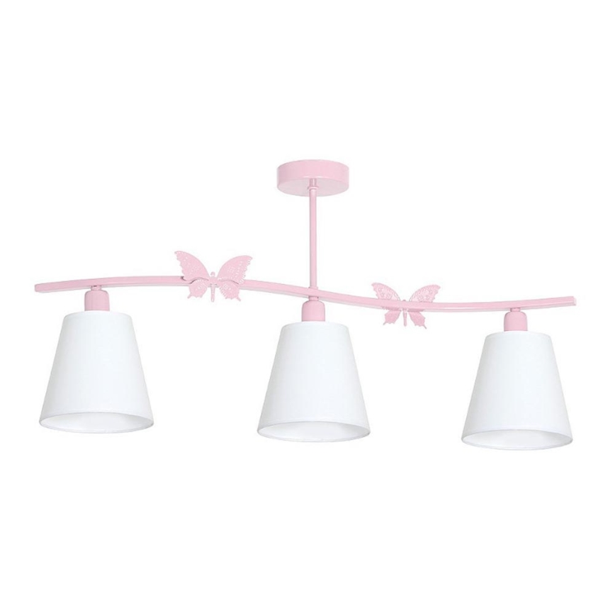 Children's light BUTTERFLY 3XE14/60W/230V