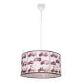 Children's pendant light KIDS ROOM 1xE27/60W/230V Ø 40 cm Firefighters