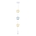 Children's pendant light on cord STARS 1xE27/20W/230V yellow/blue/white