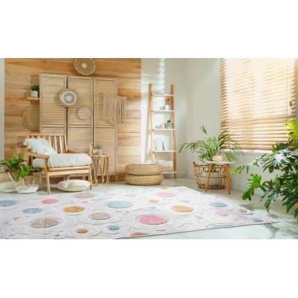 Children's rug PIAR 160x230 cm multicolored/polka dots