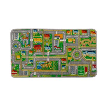 Children's rug PLAYTOWN 120x170 cm multicolored/city