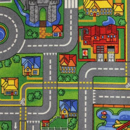 Children's rug PLAYTOWN 120x170 cm multicolored/city