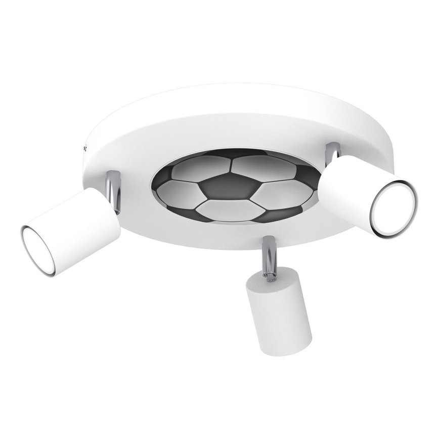 Children's spotlight FUN 3xGU10/8W/230V white/ball