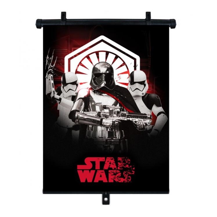 Children's sun blind for suction cups with lock STAR WARS