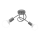 Children's surface-mounted chandelier OXFORD 2xE27/15W/230V