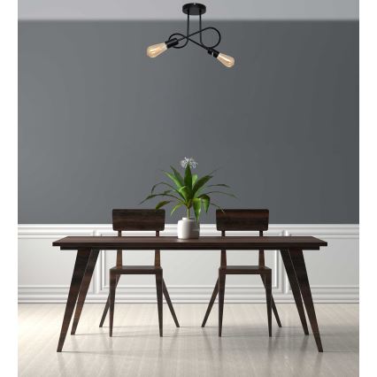 Children's surface-mounted chandelier OXFORD 2xE27/15W/230V