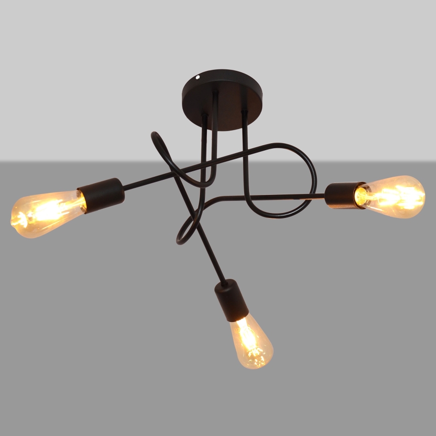 Children's surface-mounted chandelier OXFORD 3xE27/15W/230V