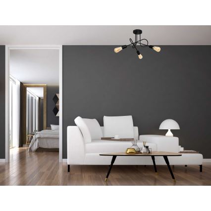 Children's surface-mounted chandelier OXFORD 3xE27/15W/230V