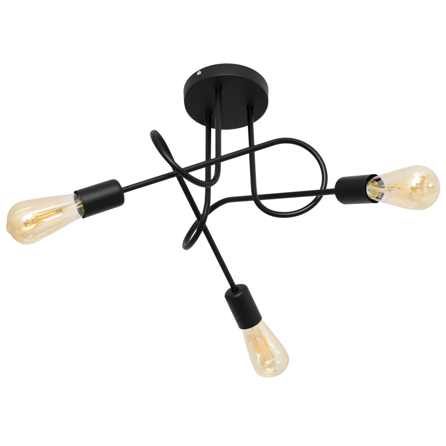 Children's surface-mounted chandelier OXFORD 3xE27/15W/230V