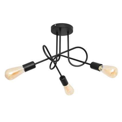 Children's surface-mounted chandelier OXFORD 3xE27/15W/230V